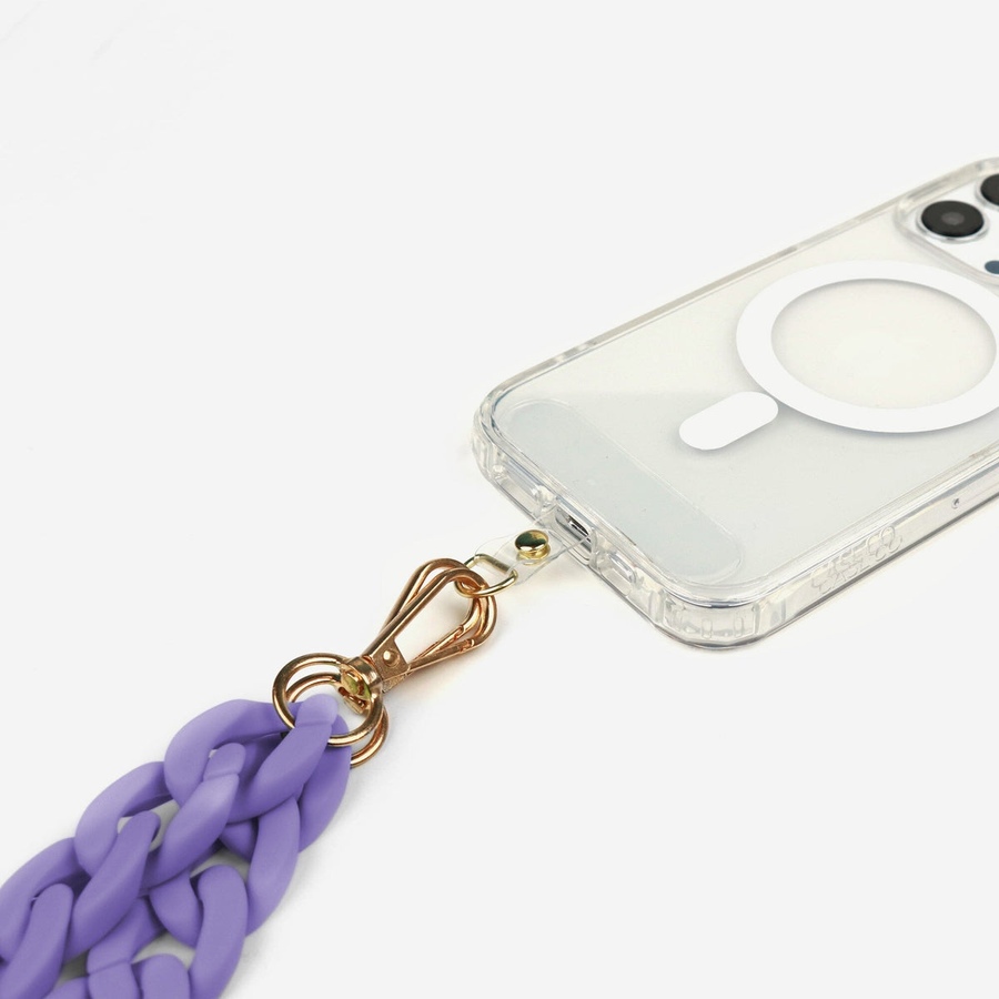 Image 899054_ALTMORE2.jpg, Product 899-054 / Price $29.99, Purple Crossbody Phone Chain from Caseco on TSC.ca's Electronics department
