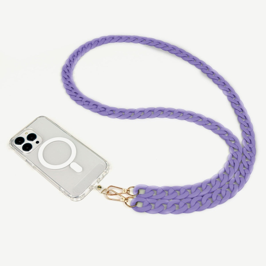 Image 899054_ALTMORE4.jpg, Product 899-054 / Price $29.99, Purple Crossbody Phone Chain from Caseco on TSC.ca's Electronics department
