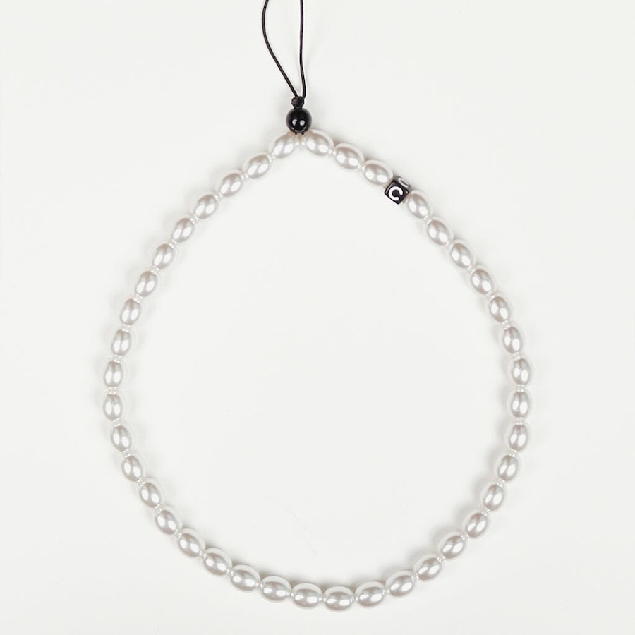 Image 899067.jpg, Product 899-067 / Price $19.99, Big White Pearl Phone Charm from Caseco on TSC.ca's Electronics department