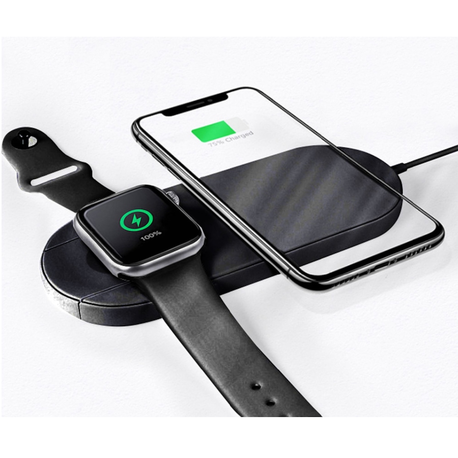 Image 899093.jpg, Product 899-093 / Price $49.99, IMGadgets- Dual Wireless Charger for Smart Watch and Other Qi-Enabled Smart Devices from IMGadgets on TSC.ca's Electronics department