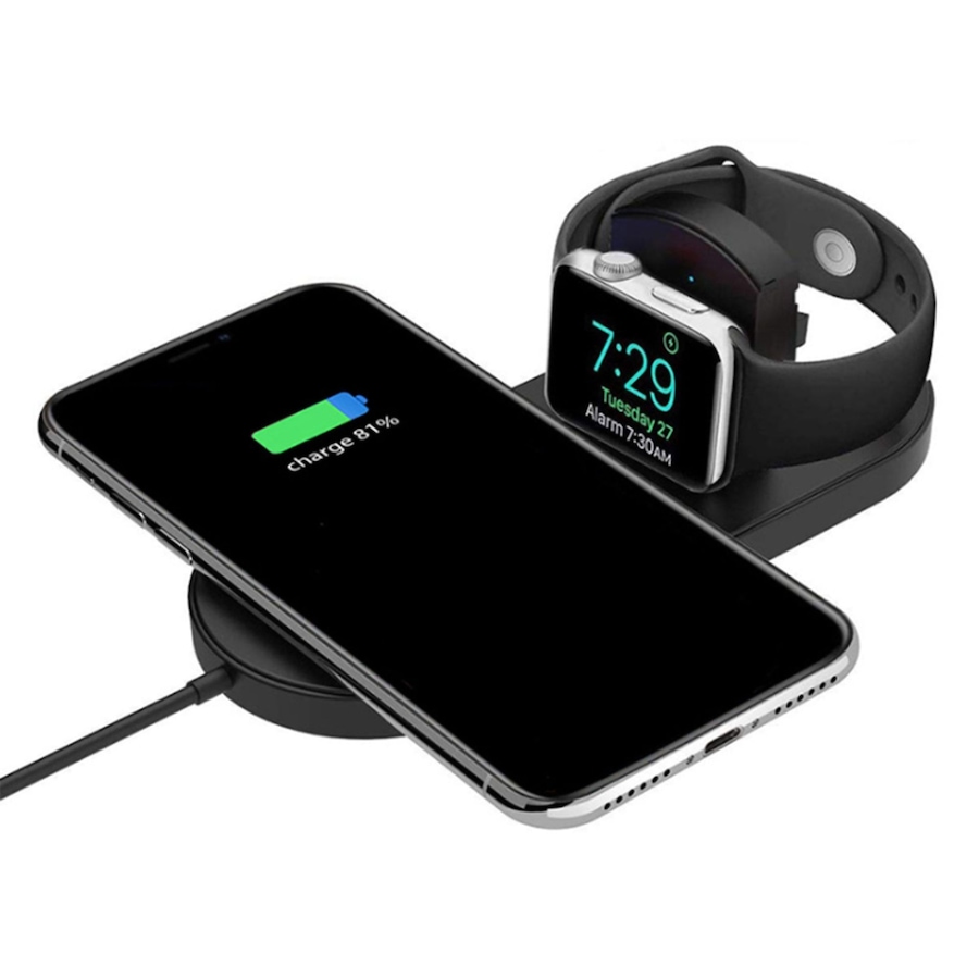 Image 899093_ALTMORE2.jpg, Product 899-093 / Price $49.99, IMGadgets- Dual Wireless Charger for Smart Watch and Other Qi-Enabled Smart Devices from IMGadgets on TSC.ca's Electronics department