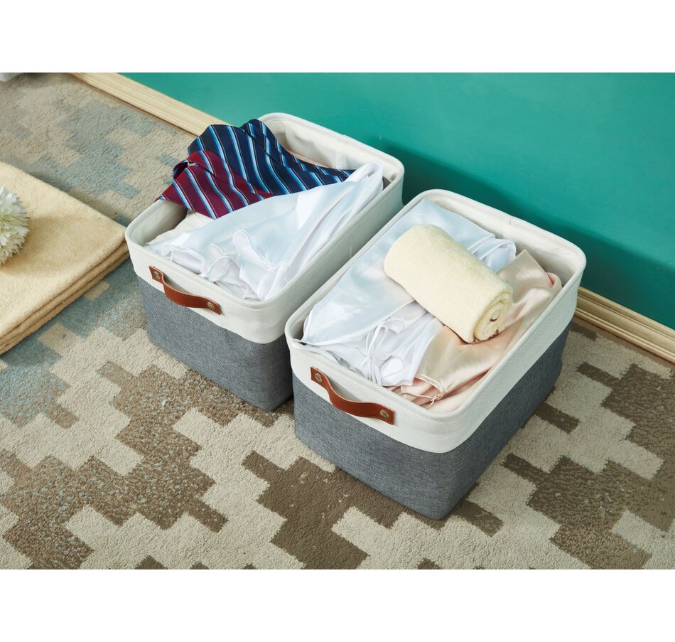 Image 899138_ALTMORE12.jpg, Product 899-138 / Price $37.99, Extra large Fabric Foldable Storage Bin from DECOMOMO® on TSC.ca's department