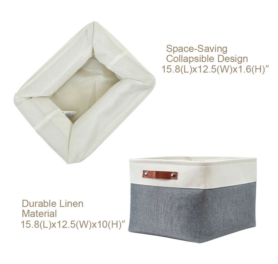 Image 899138_ALTMORE13.jpg, Product 899-138 / Price $37.99, Extra large Fabric Foldable Storage Bin from DECOMOMO® on TSC.ca's department