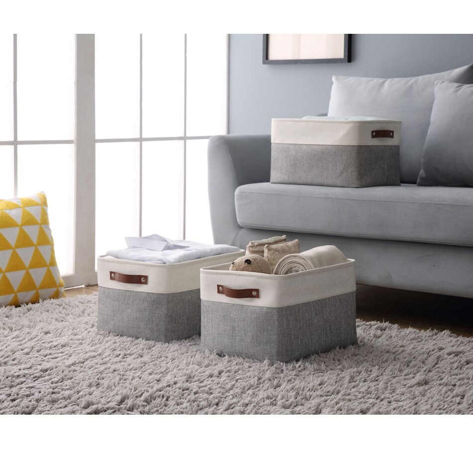Image 899138_ALTMORE16.jpg, Product 899-138 / Price $37.99, Extra large Fabric Foldable Storage Bin from DECOMOMO® on TSC.ca's department