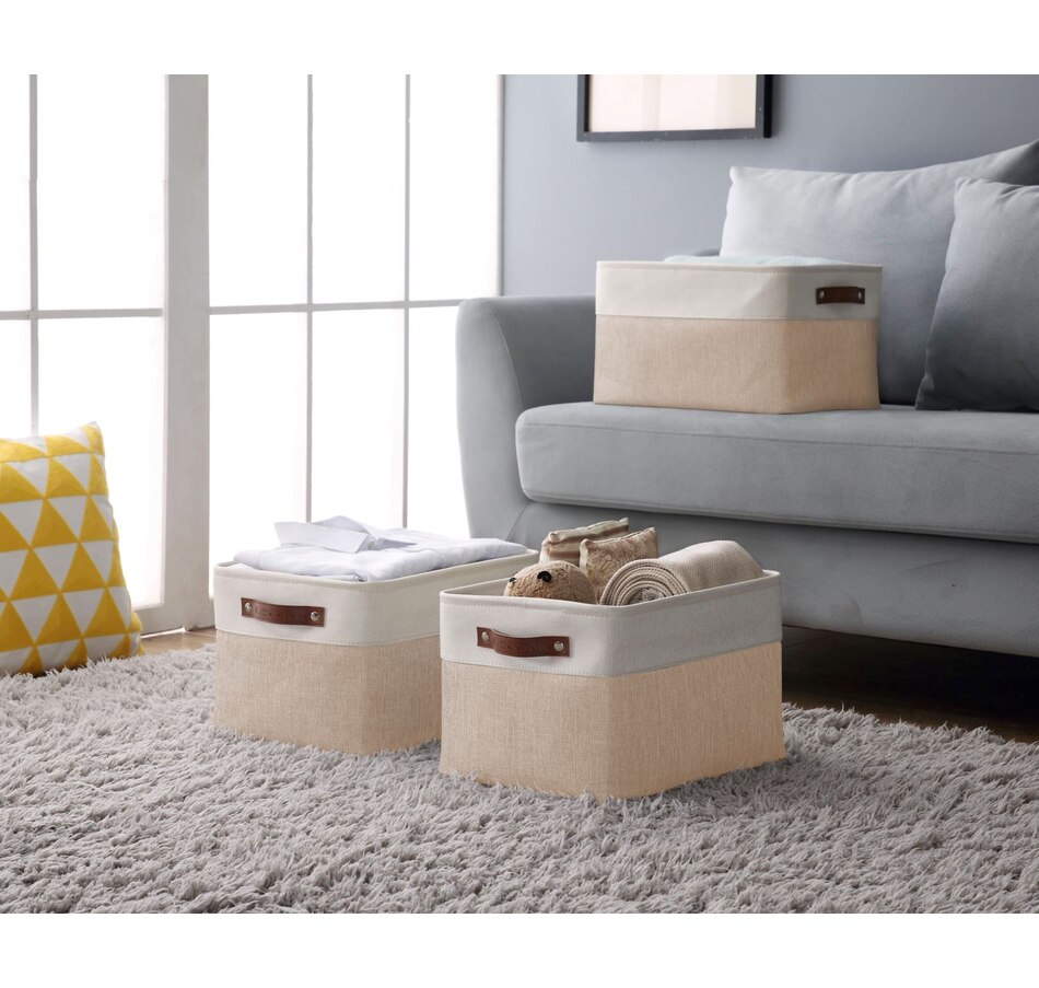 Image 899138_ALTMORE24.jpg, Product 899-138 / Price $37.99, Extra large Fabric Foldable Storage Bin from DECOMOMO® on TSC.ca's department