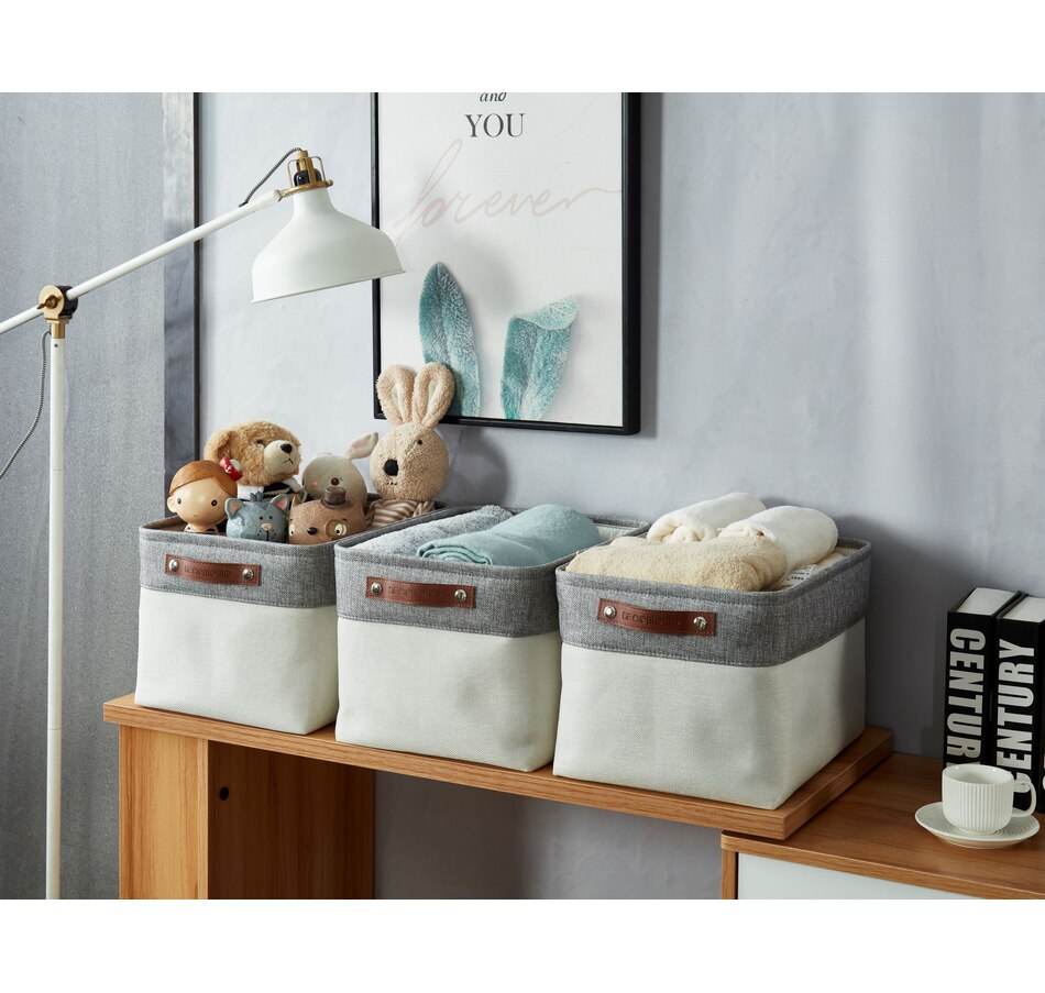 Image 899138_ALTMORE38.jpg, Product 899-138 / Price $37.99, Extra large Fabric Foldable Storage Bin from DECOMOMO® on TSC.ca's department