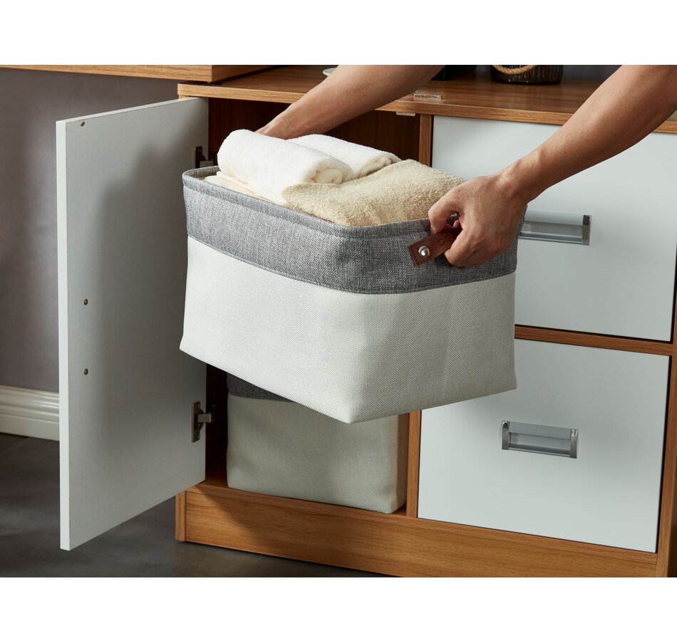 Image 899138_ALTMORE39.jpg, Product 899-138 / Price $37.99, Extra large Fabric Foldable Storage Bin from DECOMOMO® on TSC.ca's department