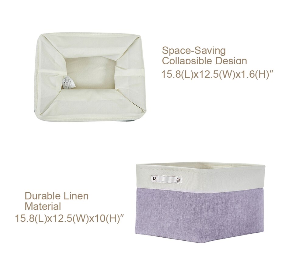 Image 899138_ALTMORE42.jpg, Product 899-138 / Price $37.99, Extra large Fabric Foldable Storage Bin from DECOMOMO® on TSC.ca's department