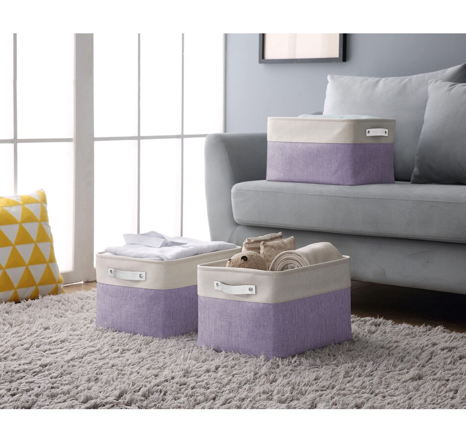 Image 899138_ALTMORE45.jpg, Product 899-138 / Price $37.99, Extra large Fabric Foldable Storage Bin from DECOMOMO® on TSC.ca's department