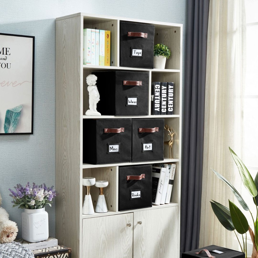 Image 899143_ALTMORE103.jpg, Product 899-143 / Price $28.99, Collapsible Cube Storage Bins with Card Holder | Fabric Closet Organizers from DECOMOMO® on TSC.ca's  department