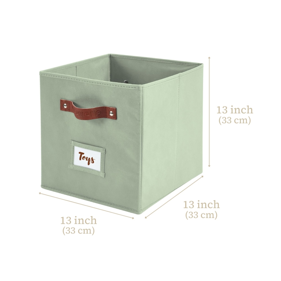 Image 899143_ALTMORE24.jpg, Product 899-143 / Price $28.99, Collapsible Cube Storage Bins with Card Holder | Fabric Closet Organizers from DECOMOMO® on TSC.ca's  department