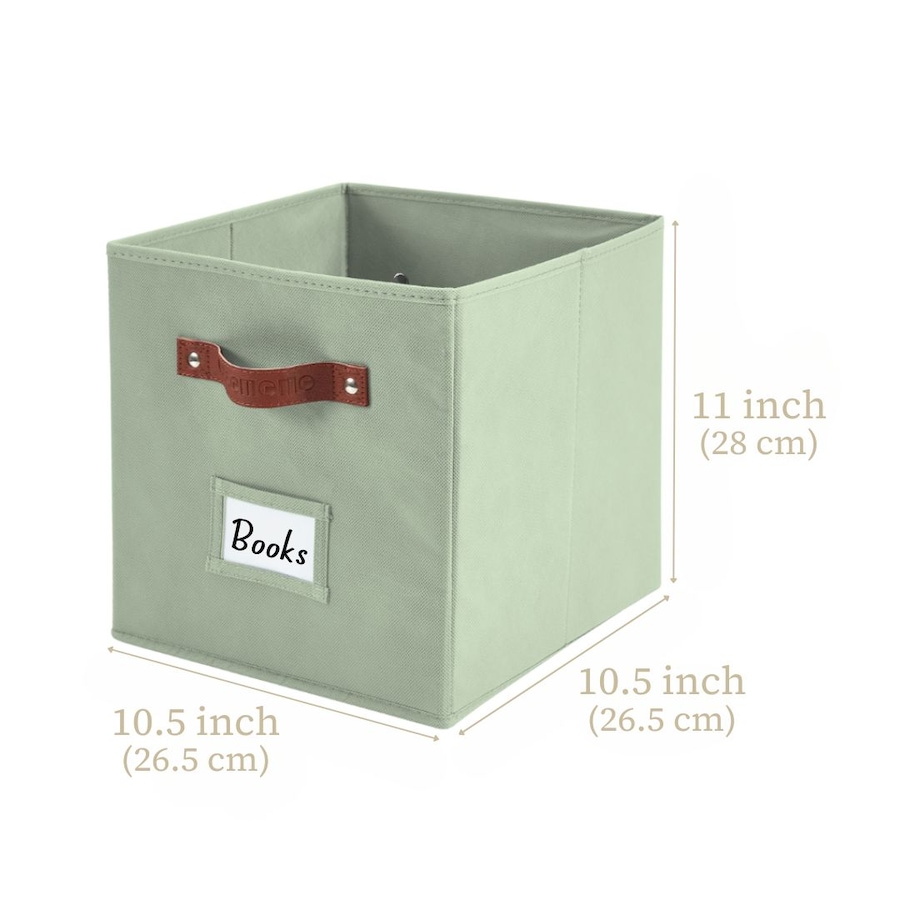 Image 899143_ALTMORE65.jpg, Product 899-143 / Price $28.99, Collapsible Cube Storage Bins with Card Holder | Fabric Closet Organizers from DECOMOMO® on TSC.ca's  department