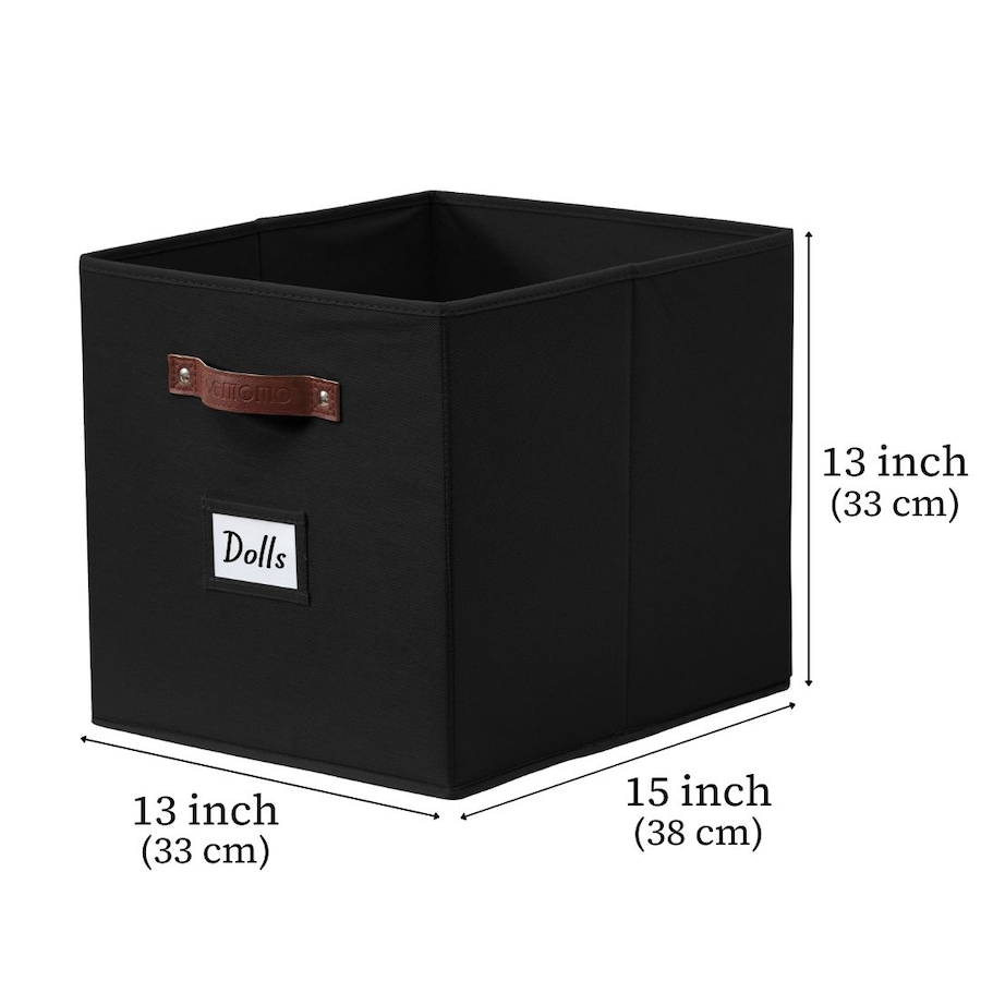 Image 899143_ALTMORE89.jpg, Product 899-143 / Price $28.99, Collapsible Cube Storage Bins with Card Holder | Fabric Closet Organizers from DECOMOMO® on TSC.ca's  department