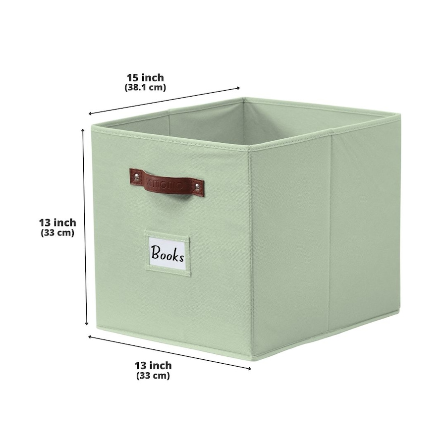 Image 899143_ALTMORE95.jpg, Product 899-143 / Price $28.99, Collapsible Cube Storage Bins with Card Holder | Fabric Closet Organizers from DECOMOMO® on TSC.ca's  department