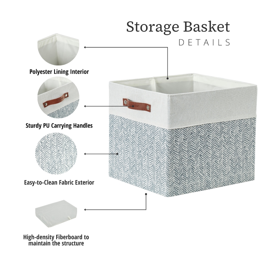 Image 899198_ALTMORE16.jpg, Product 899-198 / Price $38.99, 13x15x13inch Fabric Storage Cubes from DECOMOMO® on TSC.ca's department