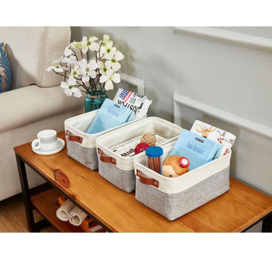Image 899201_ALTMORE21.jpg, Product 899-201 / Price $40.99, Small Foldable Fabric Storage Bin from DECOMOMO® on TSC.ca's department