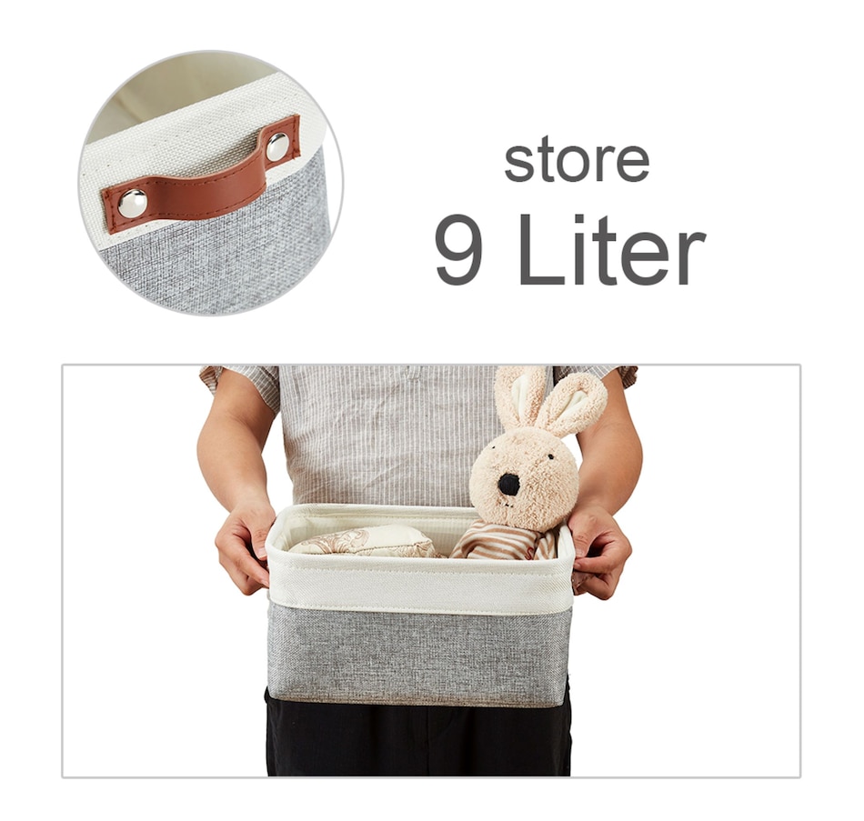 Image 899201_ALTMORE22.jpg, Product 899-201 / Price $40.99, Small Foldable Fabric Storage Bin from DECOMOMO® on TSC.ca's department