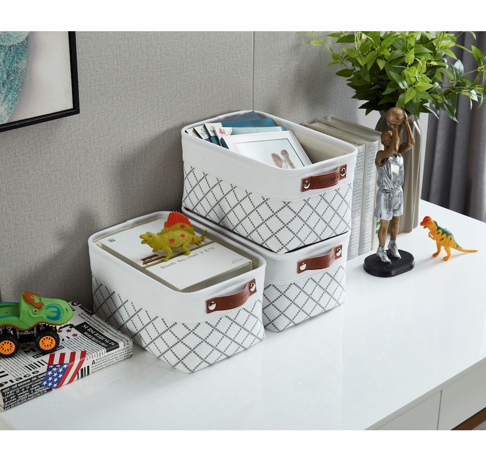 Image 899201_ALTMORE25.jpg, Product 899-201 / Price $40.99, Small Foldable Fabric Storage Bin from DECOMOMO® on TSC.ca's department