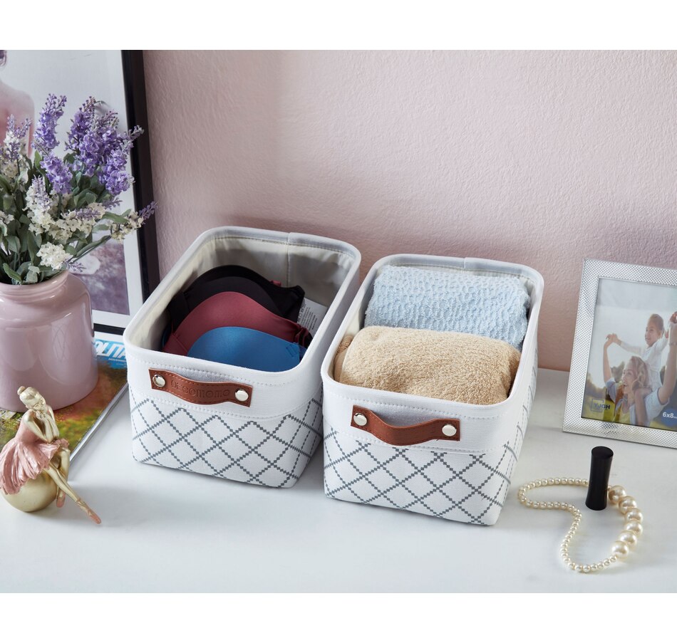 Image 899201_ALTMORE27.jpg, Product 899-201 / Price $40.99, Small Foldable Fabric Storage Bin from DECOMOMO® on TSC.ca's department