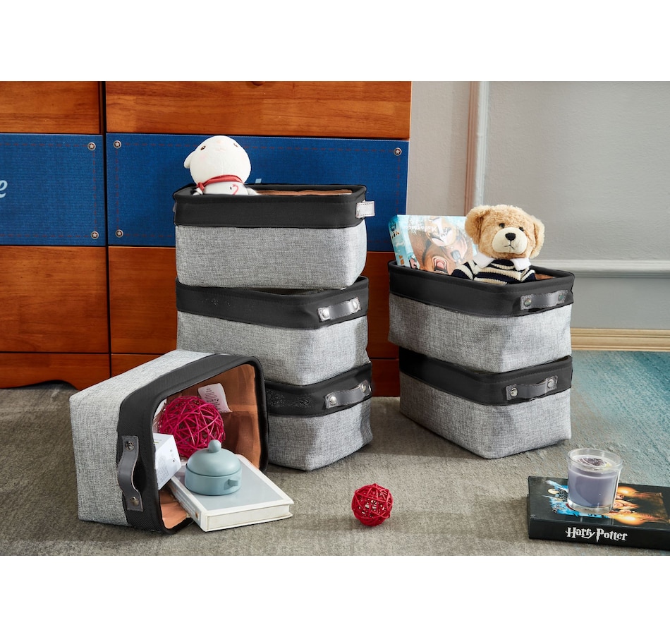Image 899201_ALTMORE3.jpg, Product 899-201 / Price $40.99, Small Foldable Fabric Storage Bin from DECOMOMO® on TSC.ca's department