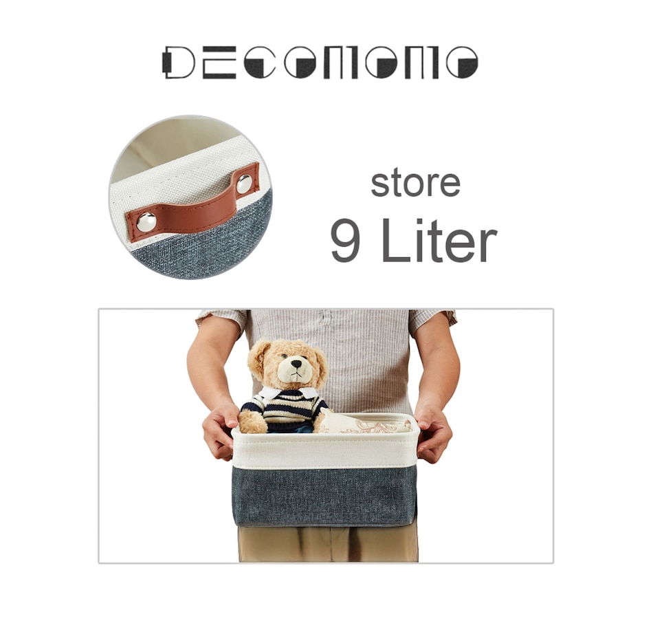 Image 899201_ALTMORE32.jpg, Product 899-201 / Price $40.99, Small Foldable Fabric Storage Bin from DECOMOMO® on TSC.ca's department