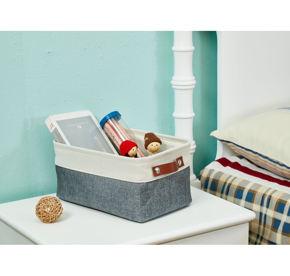 Image 899201_ALTMORE34.jpg, Product 899-201 / Price $40.99, Small Foldable Fabric Storage Bin from DECOMOMO® on TSC.ca's department