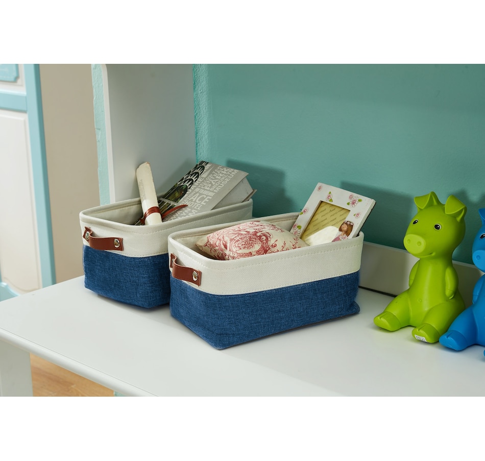 Image 899201_ALTMORE36.jpg, Product 899-201 / Price $40.99, Small Foldable Fabric Storage Bin from DECOMOMO® on TSC.ca's department