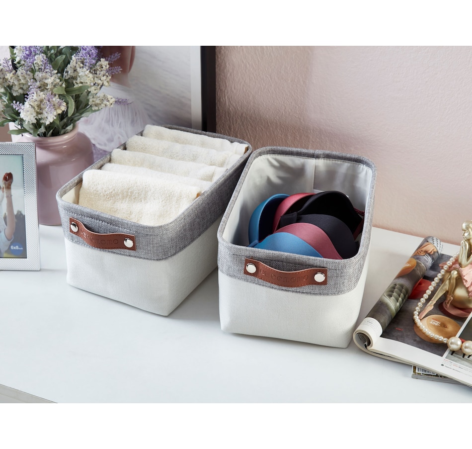 Image 899201_ALTMORE43.jpg, Product 899-201 / Price $40.99, Small Foldable Fabric Storage Bin from DECOMOMO® on TSC.ca's department
