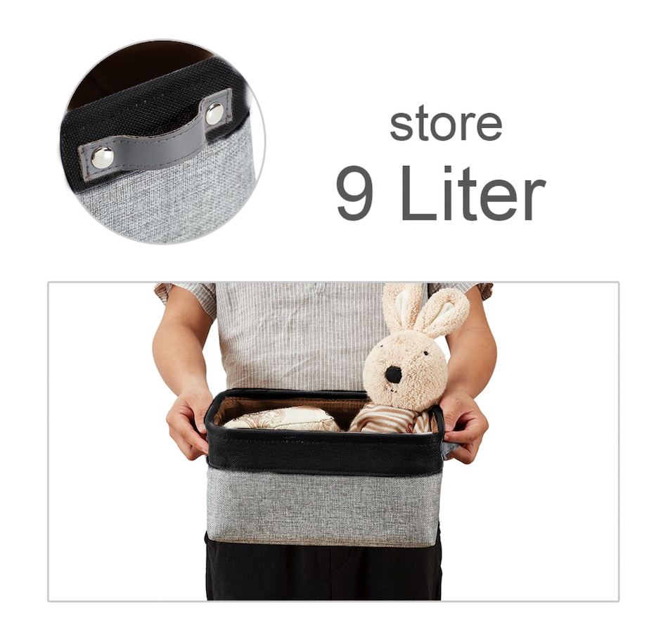 Image 899201_ALTMORE5.jpg, Product 899-201 / Price $40.99, Small Foldable Fabric Storage Bin from DECOMOMO® on TSC.ca's department