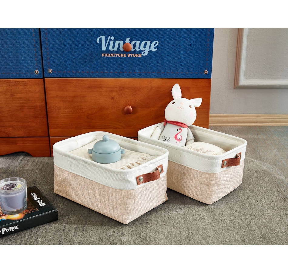 Image 899201_ALTMORE50.jpg, Product 899-201 / Price $40.99, Small Foldable Fabric Storage Bin from DECOMOMO® on TSC.ca's department