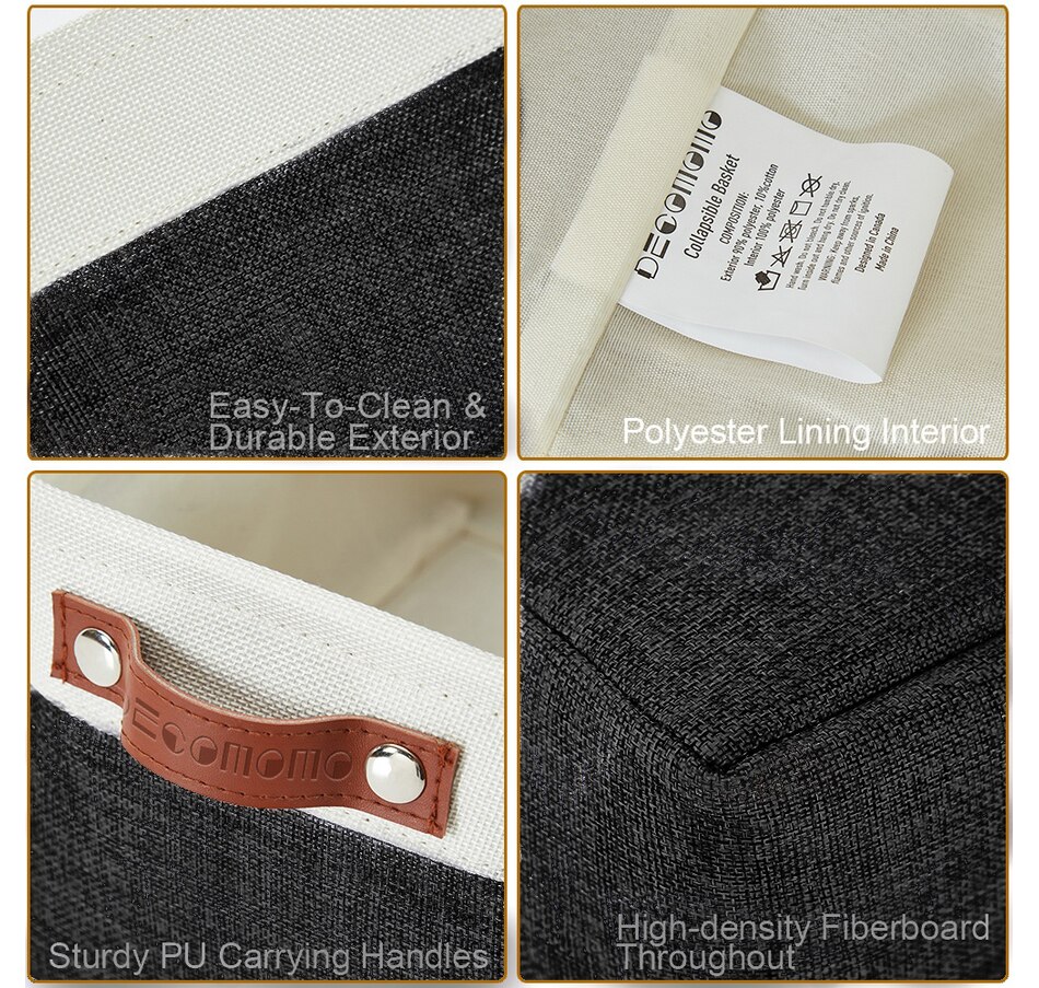 Image 899201_ALTMORE75.jpg, Product 899-201 / Price $40.99, Small Foldable Fabric Storage Bin from DECOMOMO® on TSC.ca's department