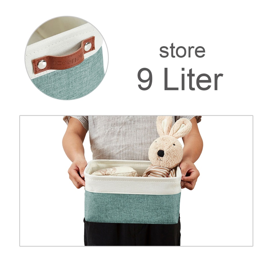 Image 899201_ALTMORE8.jpg, Product 899-201 / Price $40.99, Small Foldable Fabric Storage Bin from DECOMOMO® on TSC.ca's department