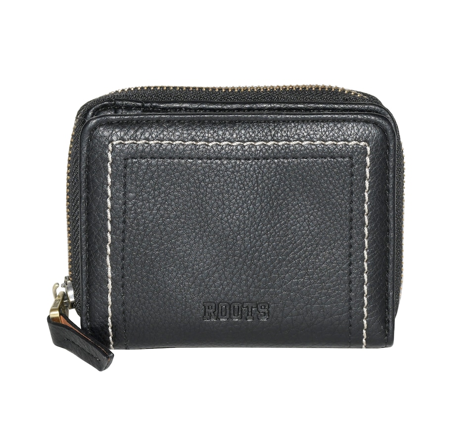 Image 899223_ST02.jpg, Product 899-223 / Price $65.00, Roots Ladies Compact Zip Around Snap Wallet from ROOTS on TSC.ca's Home & Garden department