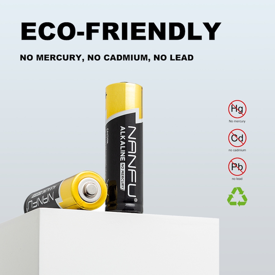 Image 899233_ALTMORE12.jpg, Product 899-233 / Price $13.99, NANFU 1.5V AA Alkaline batteries, 48 Counts from Nanfu on TSC.ca's Electronics department