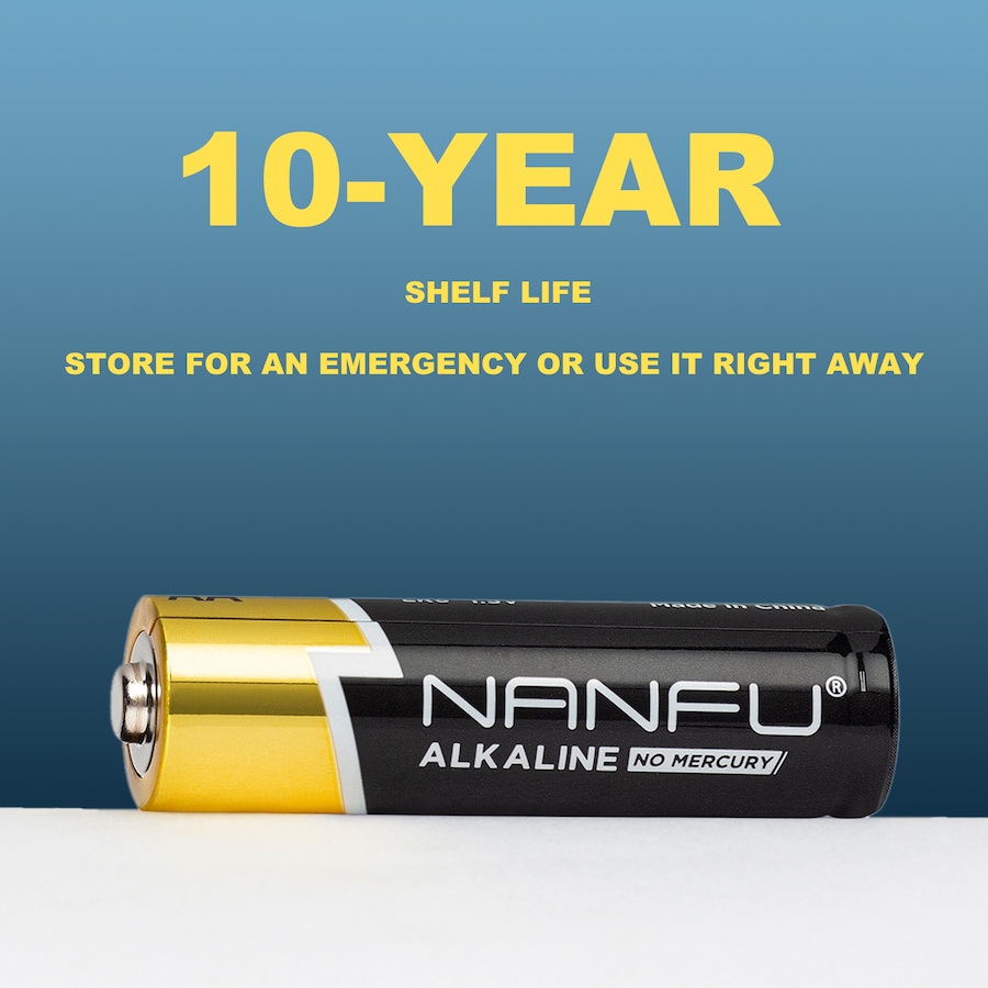 Image 899233_ALTMORE16.jpg, Product 899-233 / Price $13.99, NANFU 1.5V AA Alkaline batteries, 48 Counts from Nanfu on TSC.ca's Electronics department