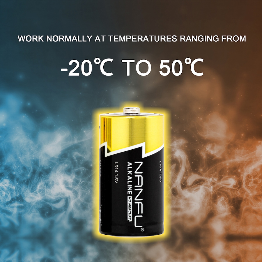 Image 899244_ALTMORE4.jpg, Product 899-244 / Price $13.99, NANFU 12 Pack Alkaline C Cell Batteries for Household & Business from Nanfu on TSC.ca's Electronics department