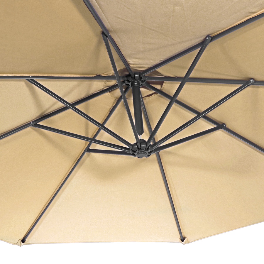 Image 899348_ALTMORE24.jpg, Product 899-348 / Price $233.55, 10' Offset Patio Umbrella with Cantilever from Sunnydaze Décor on TSC.ca's Home & Garden department