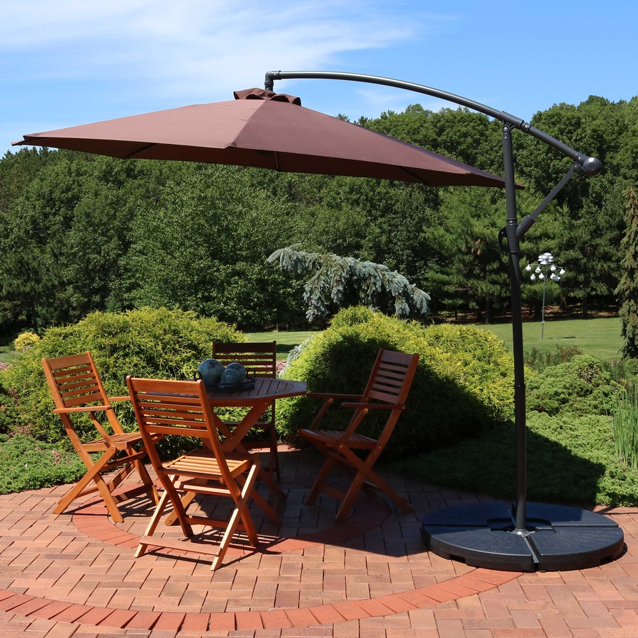 Image 899348_ALTMORE25.jpg, Product 899-348 / Price $233.55, 10' Offset Patio Umbrella with Cantilever from Sunnydaze Décor on TSC.ca's Home & Garden department