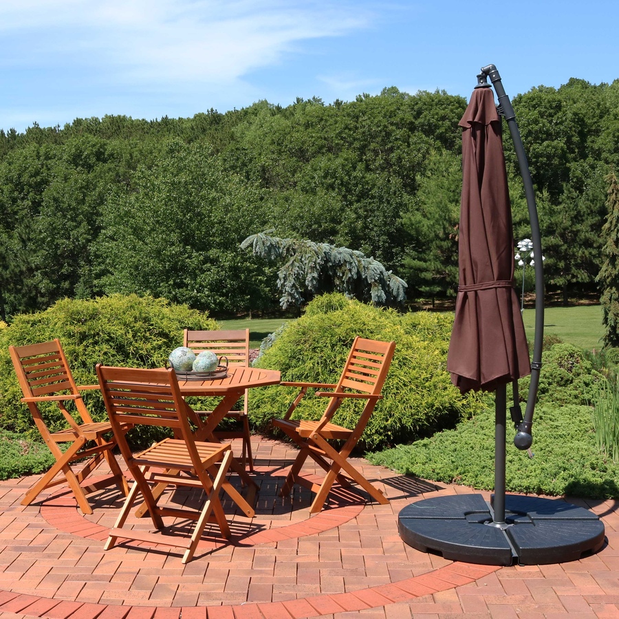Image 899348_ALTMORE29.jpg, Product 899-348 / Price $233.55, 10' Offset Patio Umbrella with Cantilever from Sunnydaze Décor on TSC.ca's Home & Garden department