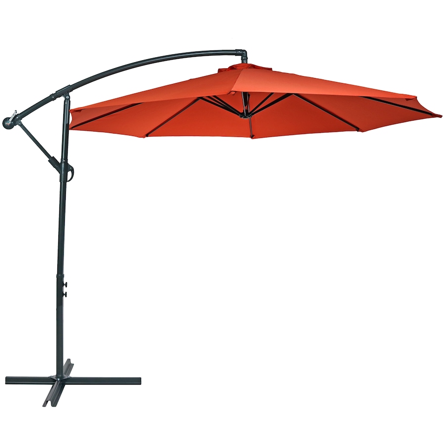 10 foot patio umbrella canada ABCCANOPY Cantilever Umbrellas 10FT Burgundy upscale look Full Pellebant Patio 10 x 13