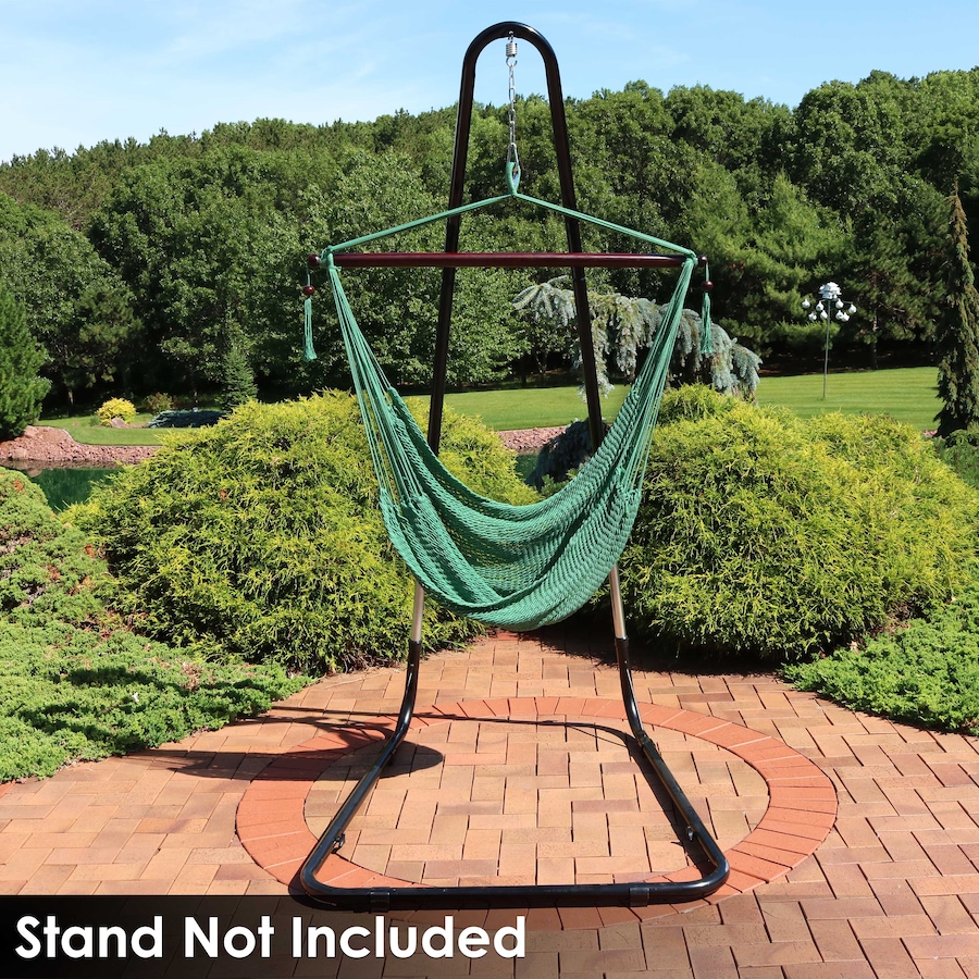 Image 899375_ALTMORE26.jpg, Product 899-375 / Price $131.45, Caribbean Style XL Hanging Rope Hammock Chair from Sunnydaze Décor on TSC.ca's Home & Garden department