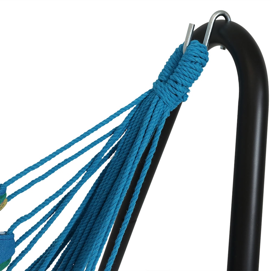 Image 899388_ALTMORE28.jpg, Product 899-388 / Price $203.05, Hanging Rope Hammock Chair with Space-Saving Stand from Sunnydaze Décor on TSC.ca's Home & Garden department