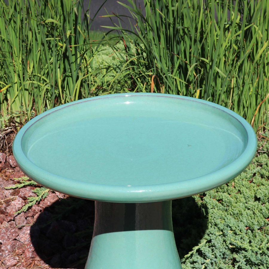 Image 899433_ALTMORE18.jpg, Product 899-433 / Price $326.45, Classic Hand-Painted Ceramic Outdoor Bird Bath from Sunnydaze Décor on TSC.ca's Home & Garden department