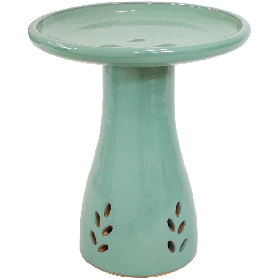 Image 899433_ST01.jpg, Product 899-433 / Price $326.45, Classic Hand-Painted Ceramic Outdoor Bird Bath from Sunnydaze Décor on TSC.ca's Home & Garden department