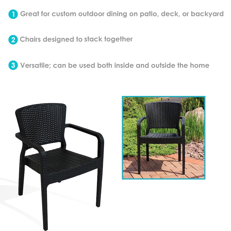 Image 899443_ALTMORE2.jpg, Product 899-443 / Price $331.95 - $554.25, Segonia All-Weather Patio Dining Armchair from Sunnydaze Décor on TSC.ca's Home & Garden department