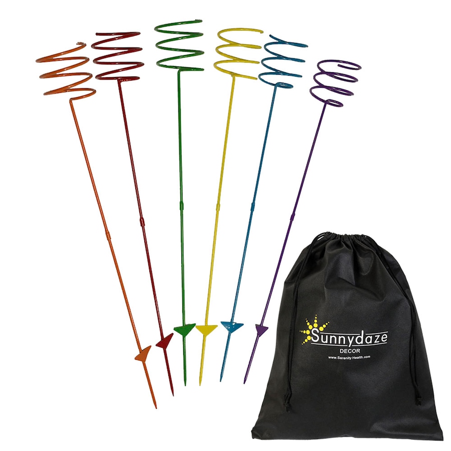 Image 899454_ST01.jpg, Product 899-454 / Price $61.05, Heavy-Duty Metal Drink Holder Stakes from Sunnydaze Décor on TSC.ca's Home & Garden department