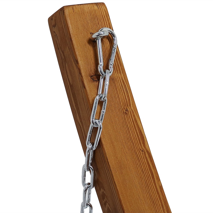 Image 899461_ALTMORE21.jpg, Product 899-461 / Price $470.85 - $540.35, Curved 2-Person Larch Wood Hammock Arc Stand from Sunnydaze Décor on TSC.ca's Home & Garden department