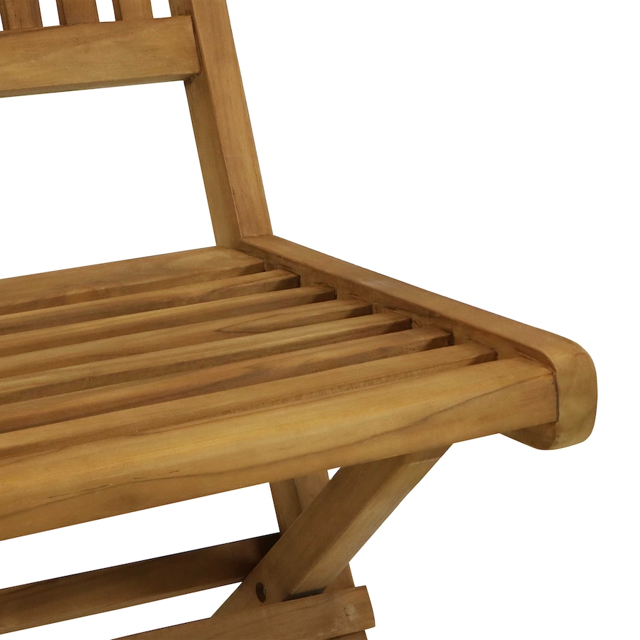 Image 899492_ALTMORE4.jpg, Product 899-492 / Price $426.05, Nantasket Teak Folding Patio Chair with Slat Back from Sunnydaze Décor on TSC.ca's Home & Garden department