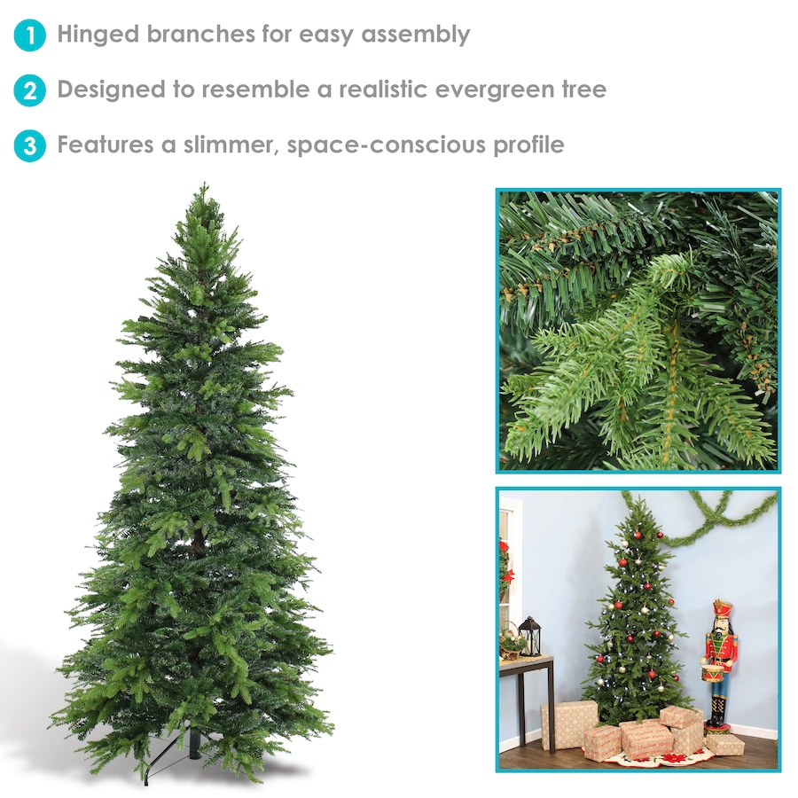 Image 899504_ALTMORE2.jpg, Product 899-504 / Price $261.25 - $312.55, Tall and Stately Unlit Artificial Christmas Tree from Sunnydaze Décor on TSC.ca's Home & Garden department