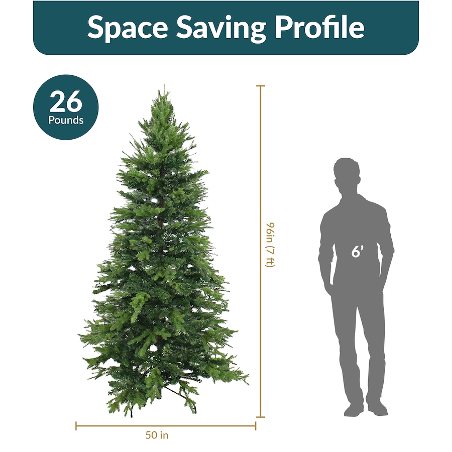 Image 899504_ALTMORE32.jpg, Product 899-504 / Price $261.25 - $312.55, Tall and Stately Unlit Artificial Christmas Tree from Sunnydaze Décor on TSC.ca's Home & Garden department